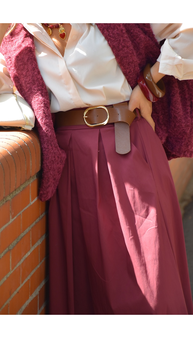 Jupe Unie Bordeaux JULIANA