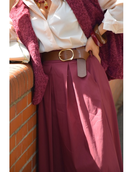 Jupe Unie Bordeaux JULIANA