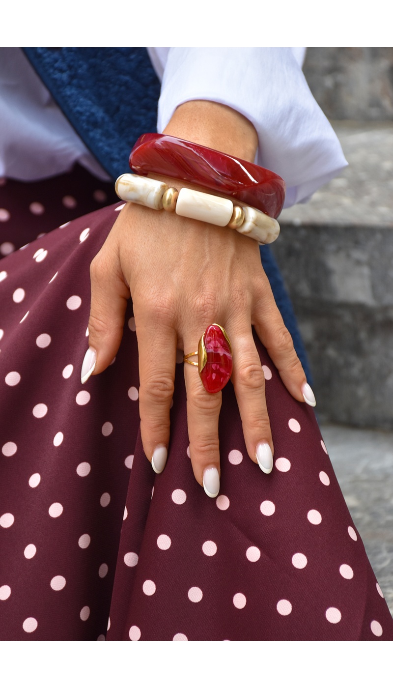 Jonc Marbré Bordeaux MARIYA