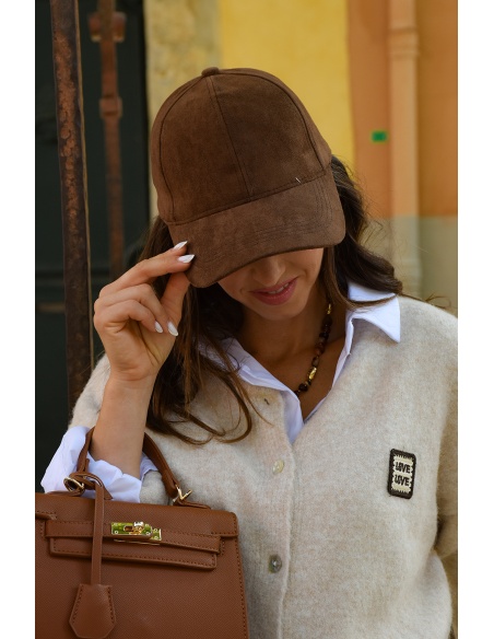 best daisy  MARRON CASQUETTE