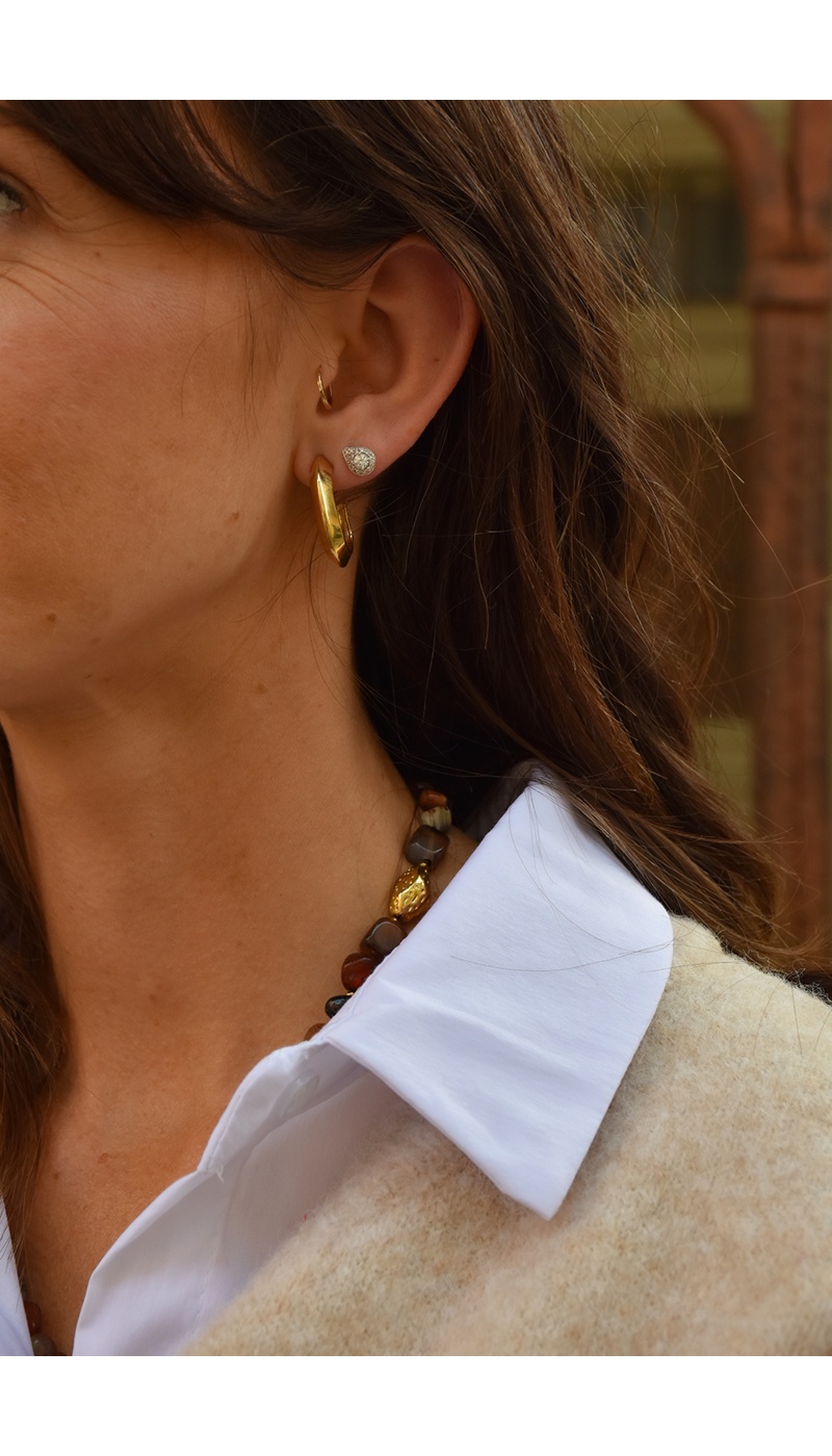 LAVANDA Gold Earrings Noho - 1 | SALE