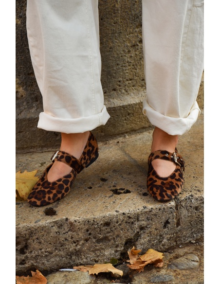 Ballerines Léopard PENELOPE