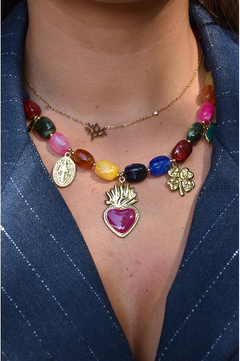 Collier Pampilles Multi MAYA