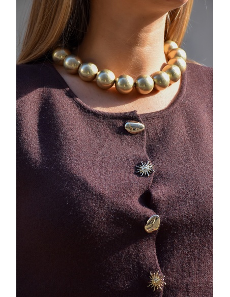 Collier Perle Doré LOLA