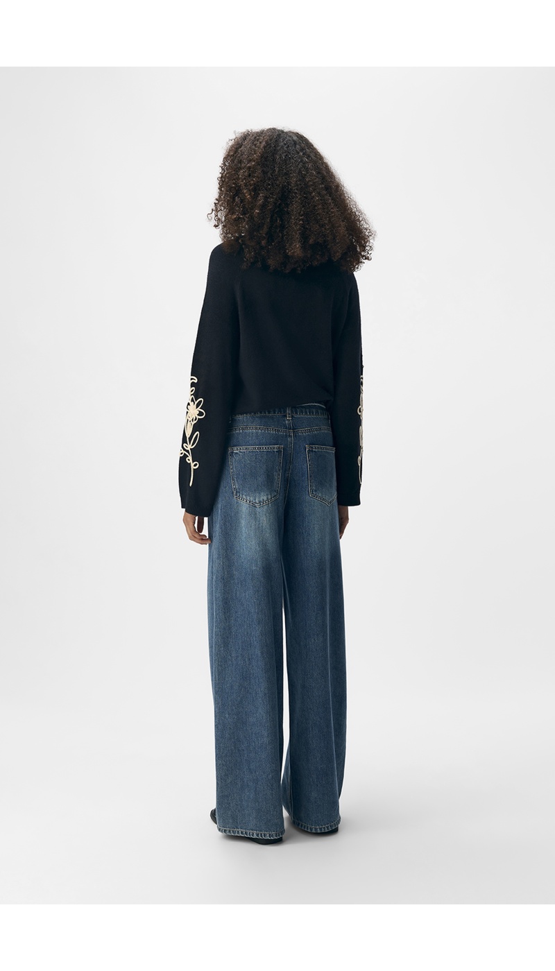 Jean Wide Leg Denim OBJROSIE