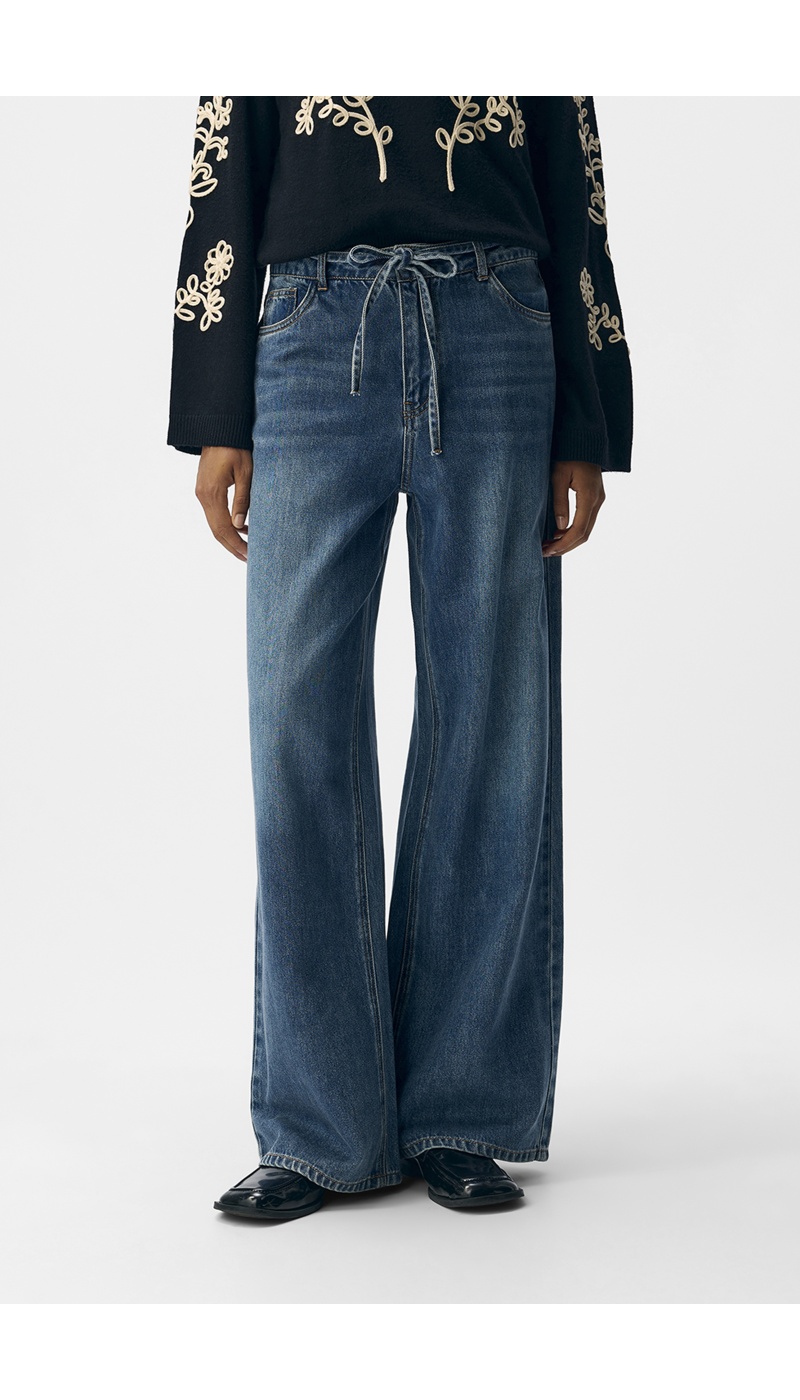 Jean Wide Leg Denim OBJROSIE