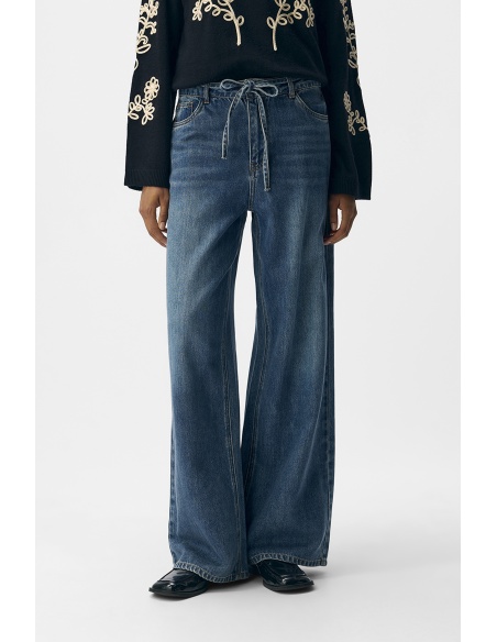 Jean Wide Leg Denim OBJROSIE