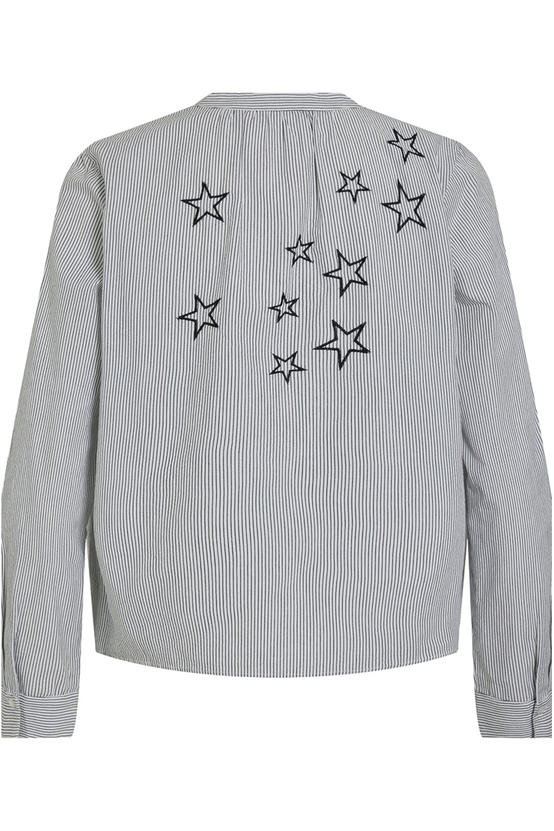 Blouse Rayure Blanc VISUCHI 2