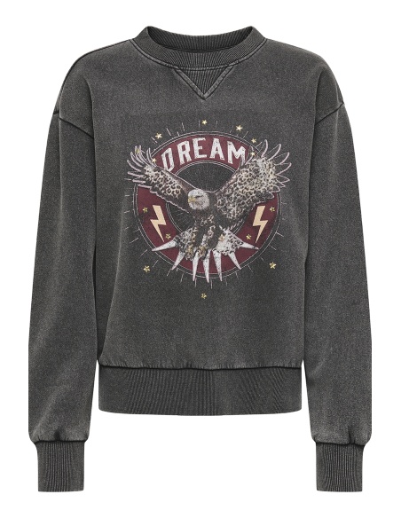 Sweat Aigle Anthracite ONLLUCINDA
