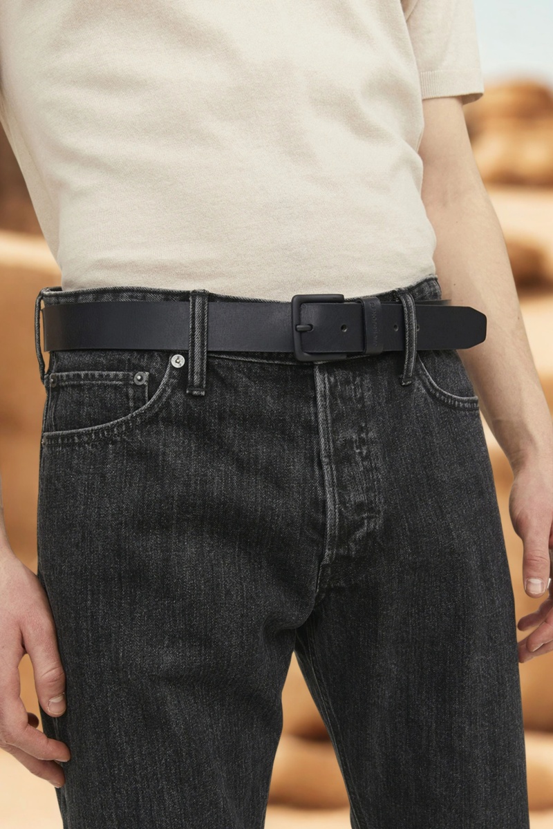Ceinture Cuir Noir JACROMA