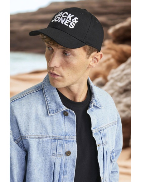 Cappellino JACGALL Jack&Jones nero - 1 | Benvenuto