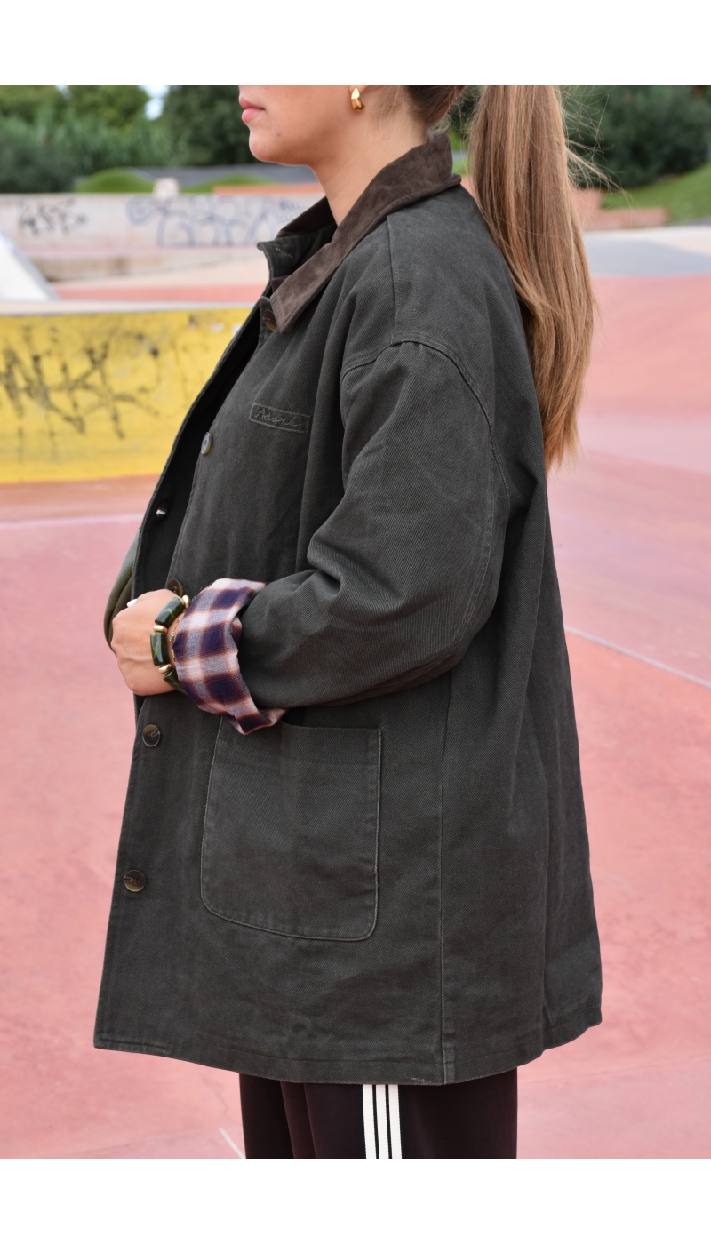Veste Jeans Kaki BACHY