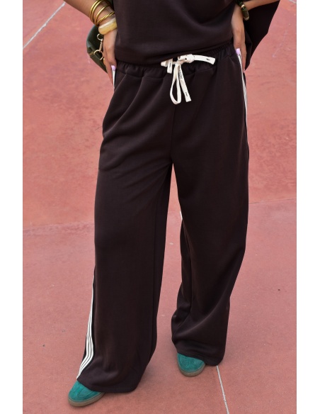 luxlunadi wang xiudan BANDE CHOCO PANTALON FEMME