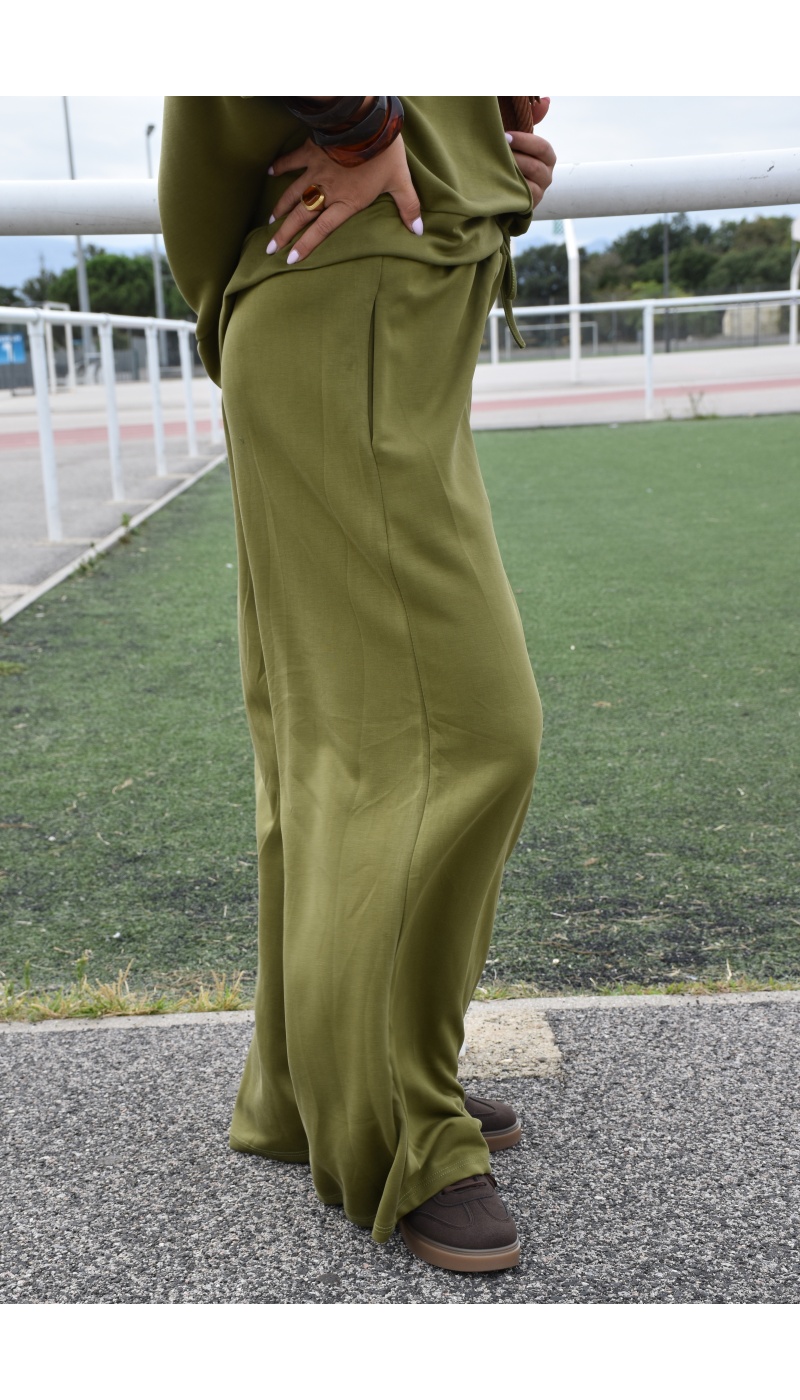 luxlunadi wang xiudan  OLIVE PANTALON FEMME