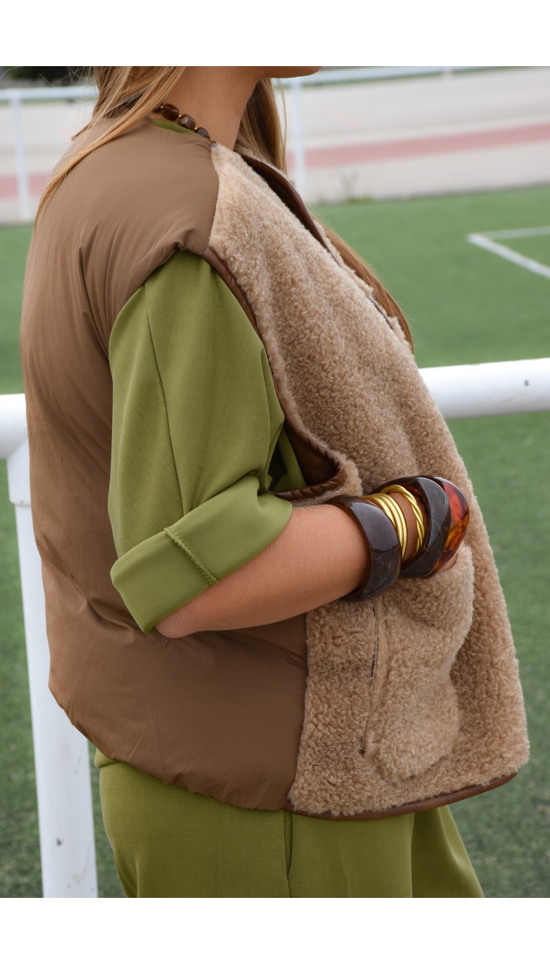 senes DOUDOU CAMEL VESTES FEMME