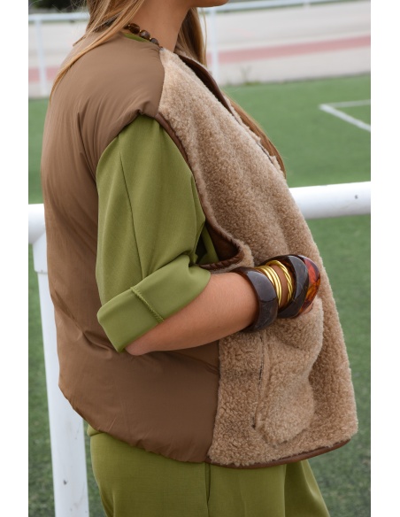 Veste Réversible Camel NINA