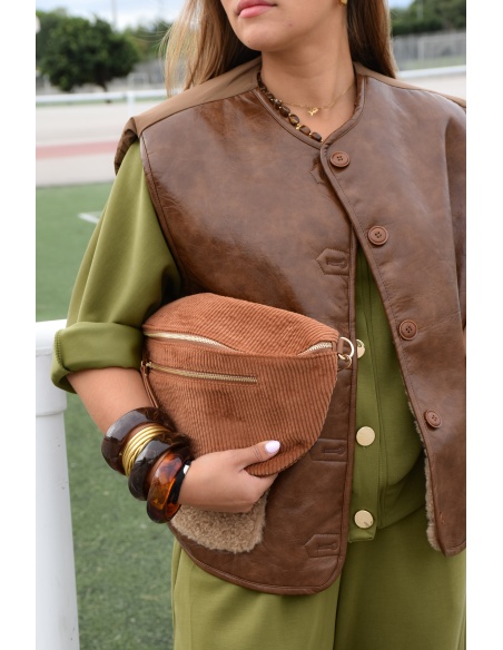 senes DOUDOU CAMEL VESTES FEMME