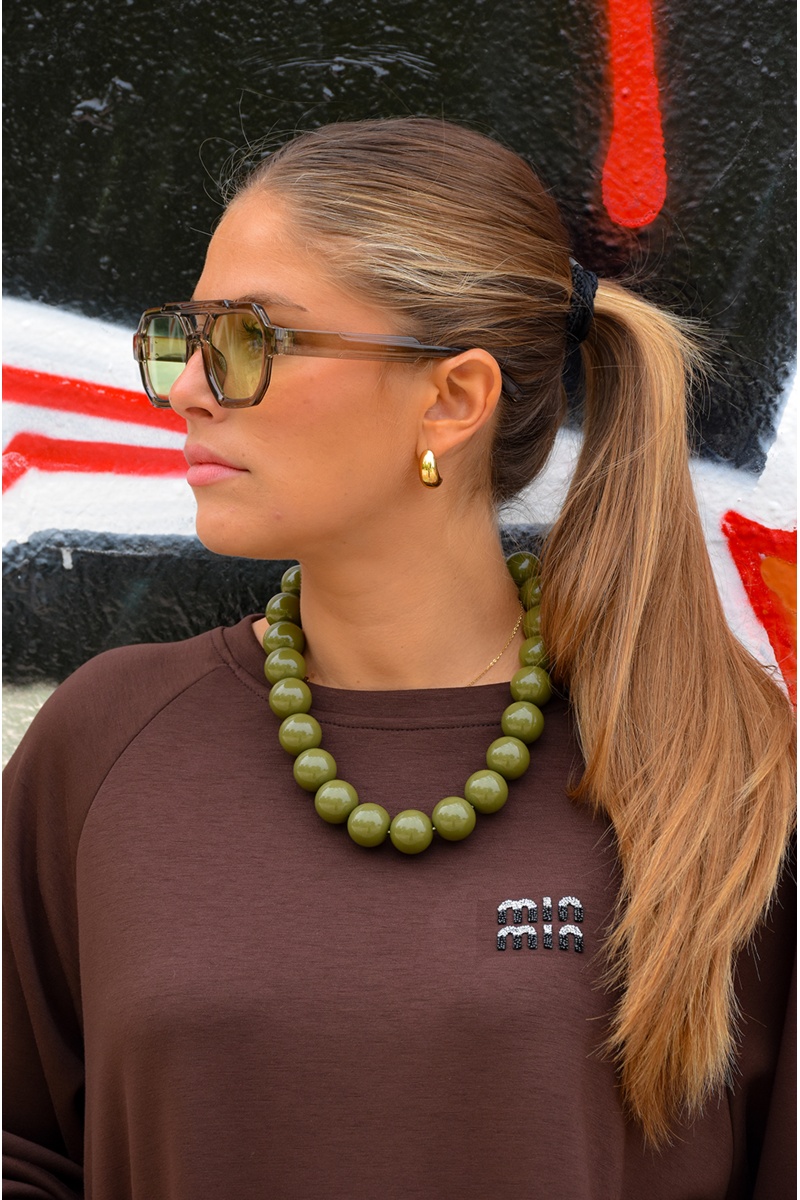 only one barcelona PERLE KAKI COLLIERS