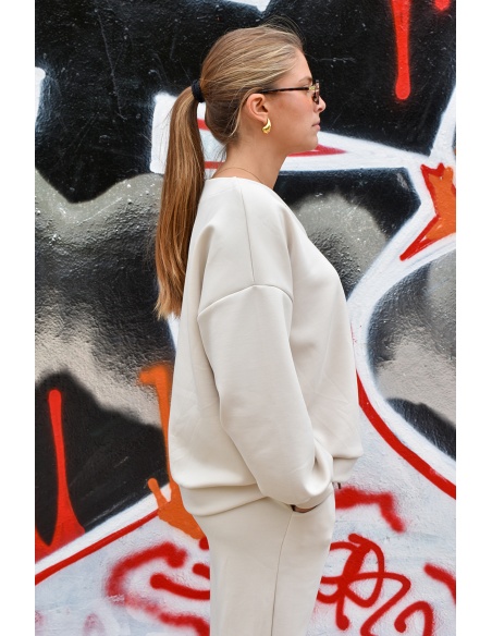 Ensemble Jogging Ecru VICTOIRE