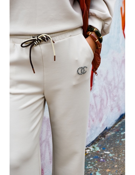 Ensemble Jogging Ecru VICTOIRE