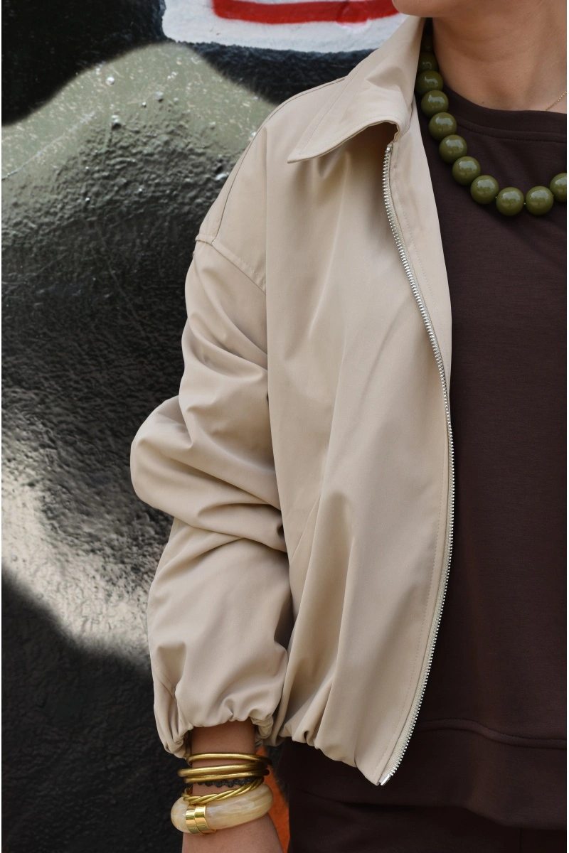 hq srl  BEIGE VESTES FEMME 2