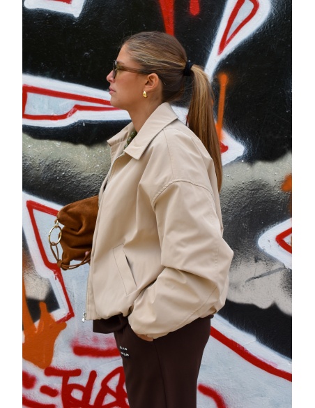 hq srl  BEIGE VESTES FEMME