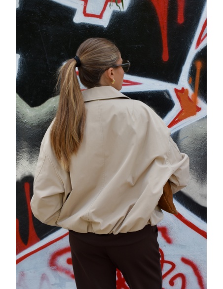 hq srl  BEIGE VESTES FEMME