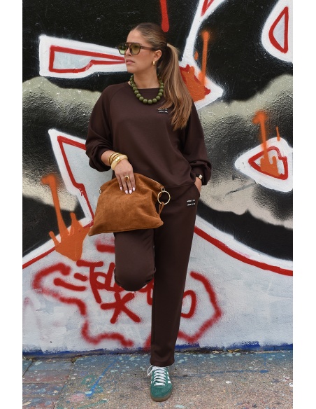 Ensemble Jogging Marron ROMY