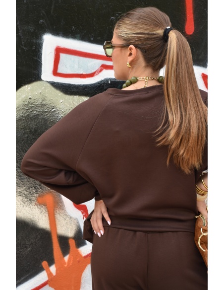 Ensemble Jogging Marron ROMY