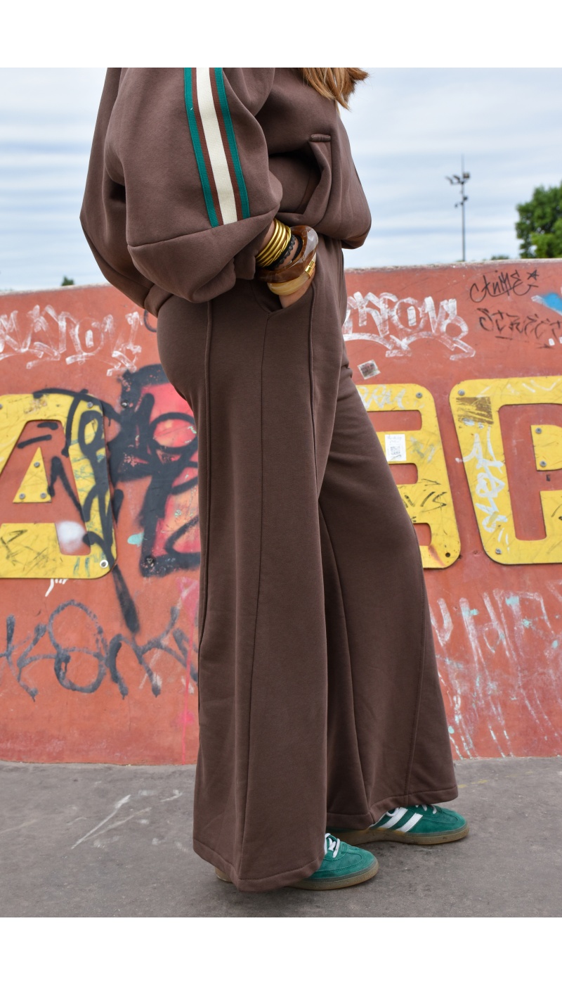 Pantalon Jogging Marron LEA