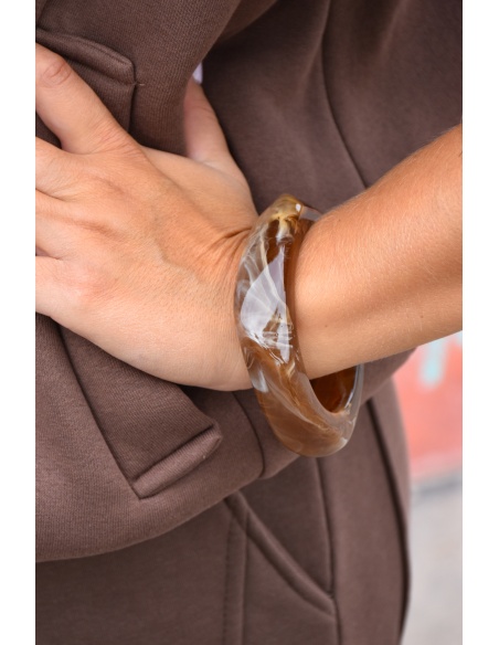 pretty baby MARBRE MARRON BRACELETS
