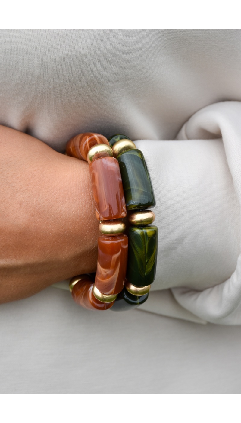 pretty baby MARBRE CAMEL BRACELETS