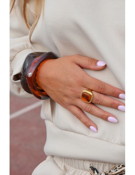TANG TAMMY DORE CAMEL BAGUES