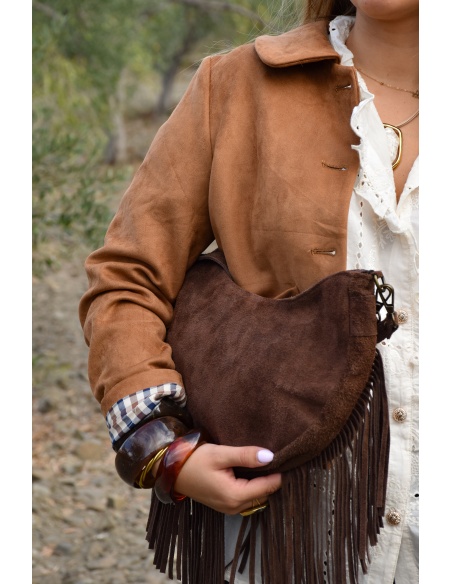 Sac Franges Marron ALICE