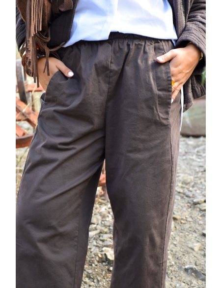 Pantalon Chocolat JUDIE