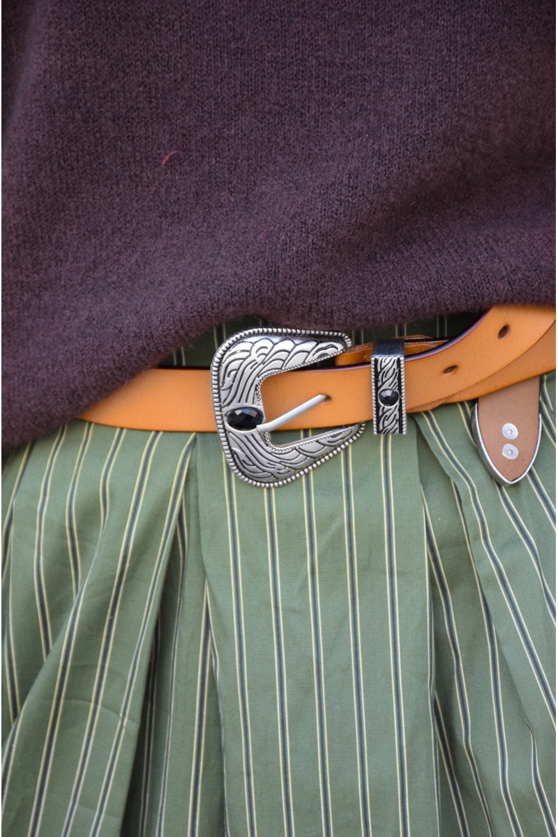 Ceinture Strass Camel MARLENE 2