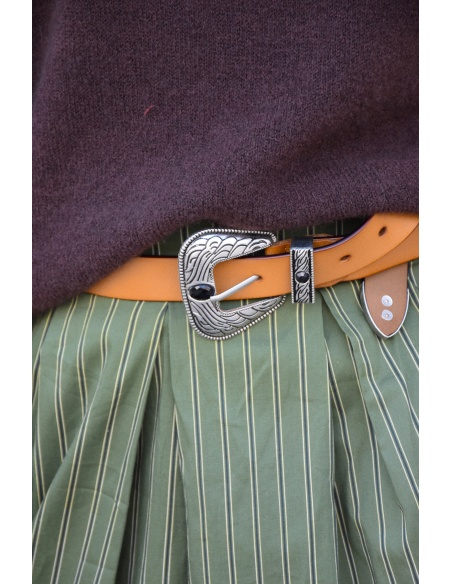 Ceinture Strass Camel MARLENE