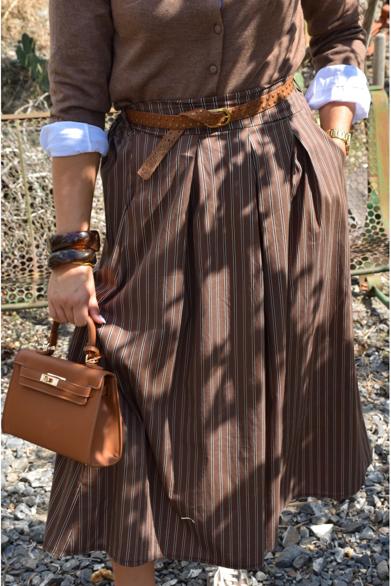 Ceinture Clous Camel IRIS 2