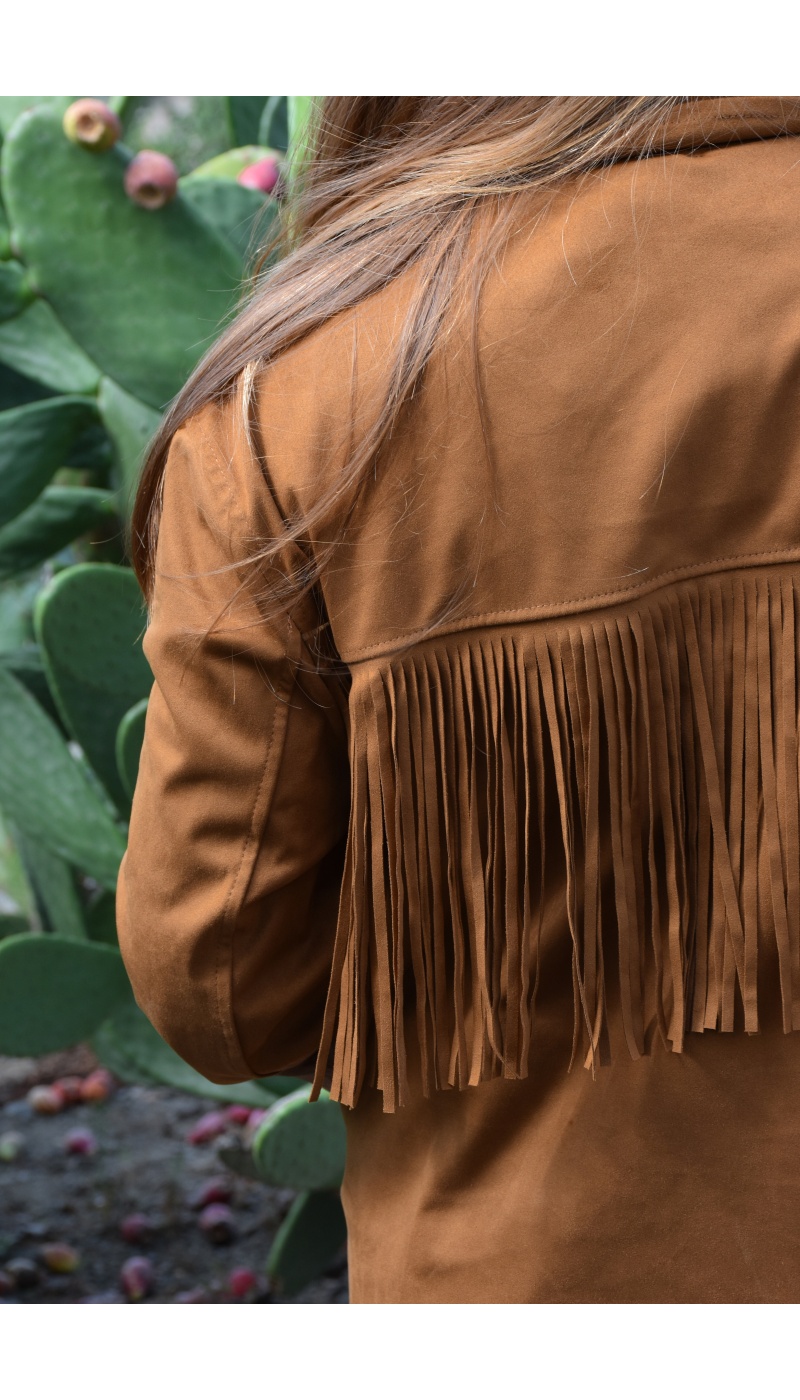 todami FRANGE CAMEL VESTES FEMME