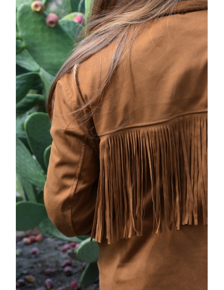 todami FRANGE CAMEL VESTES FEMME