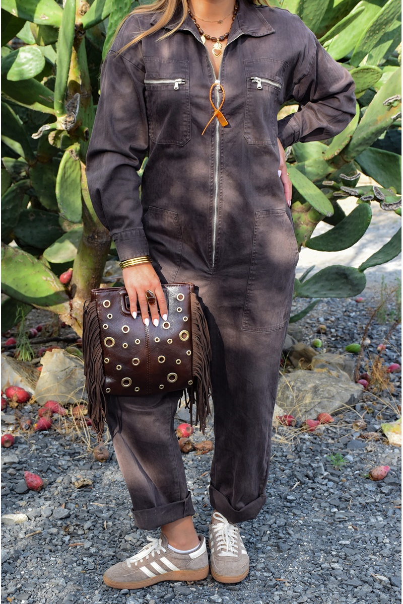 Combinaison Marron Banditas MONTEPUL