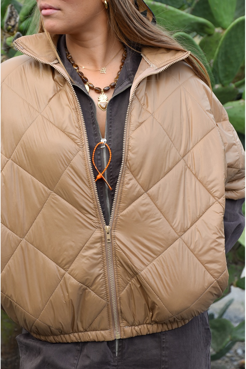 Veste Matelassée Beige JADE 2