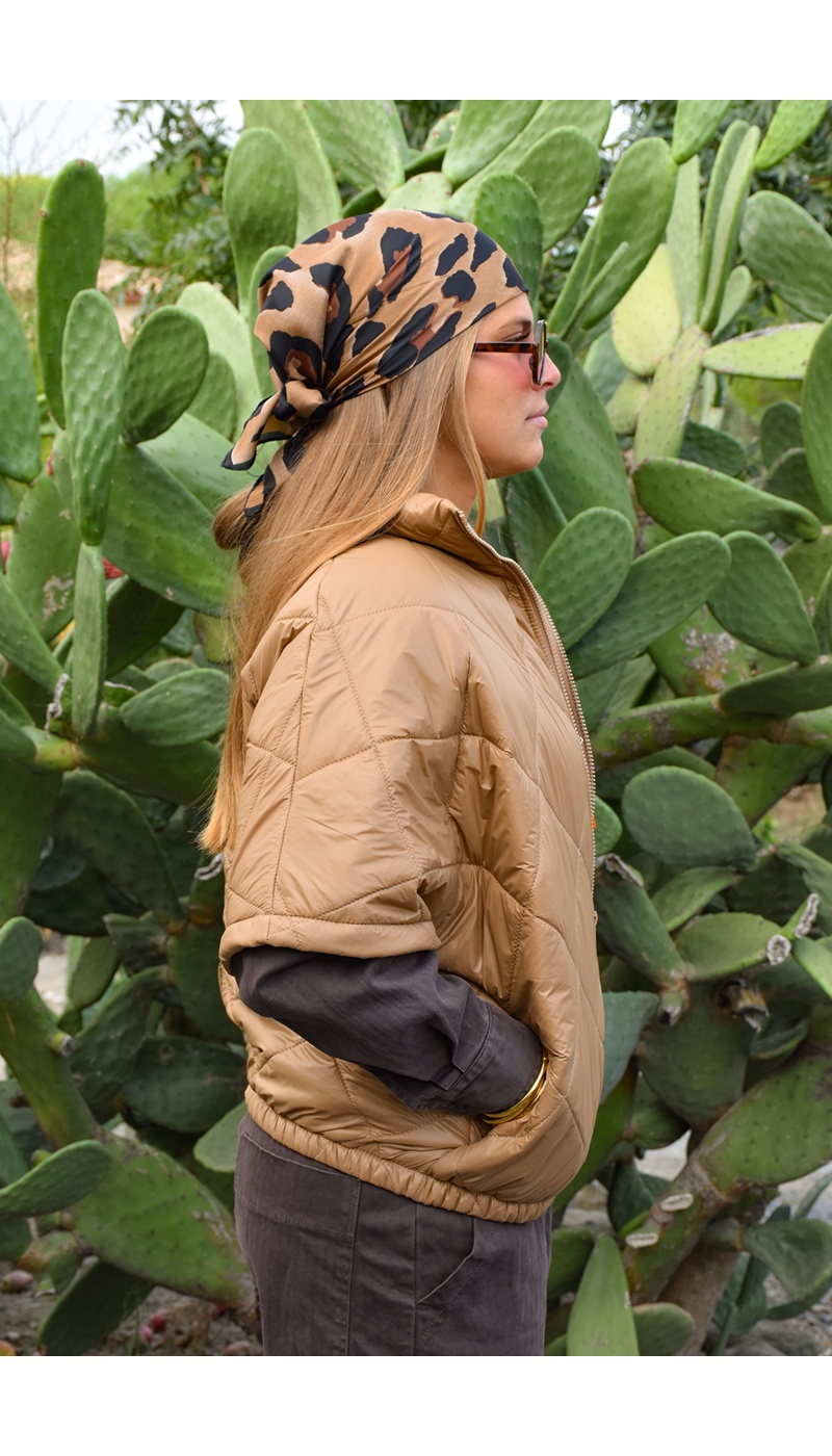 YELLOZ ROSE W MATELA CAMEL VESTES FEMME