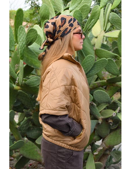 YELLOZ ROSE W MATELA CAMEL VESTES FEMME