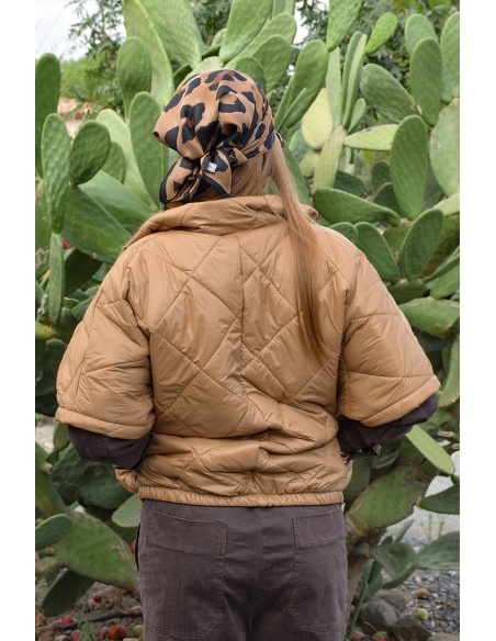 YELLOZ ROSE W MATELA CAMEL VESTES FEMME