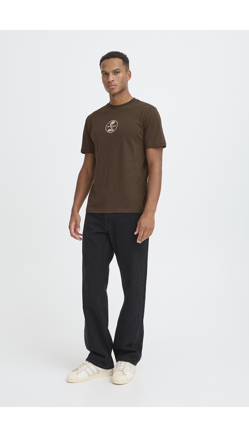 Camiseta Marrom Shelby BHRALAH BLEND - 1 | TOPS