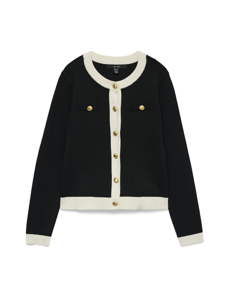 VERO MODA  BLACK CARDIGANS