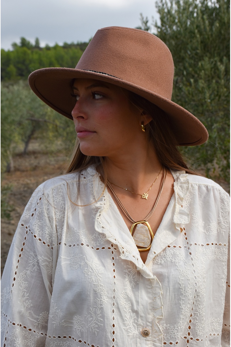 Collier Pierre Beige KATE