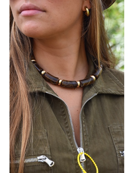 pretty baby MARBRE MARRON COLLIERS