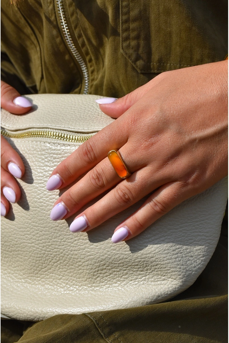 TANG TAMMY DORE CAMEL BAGUES